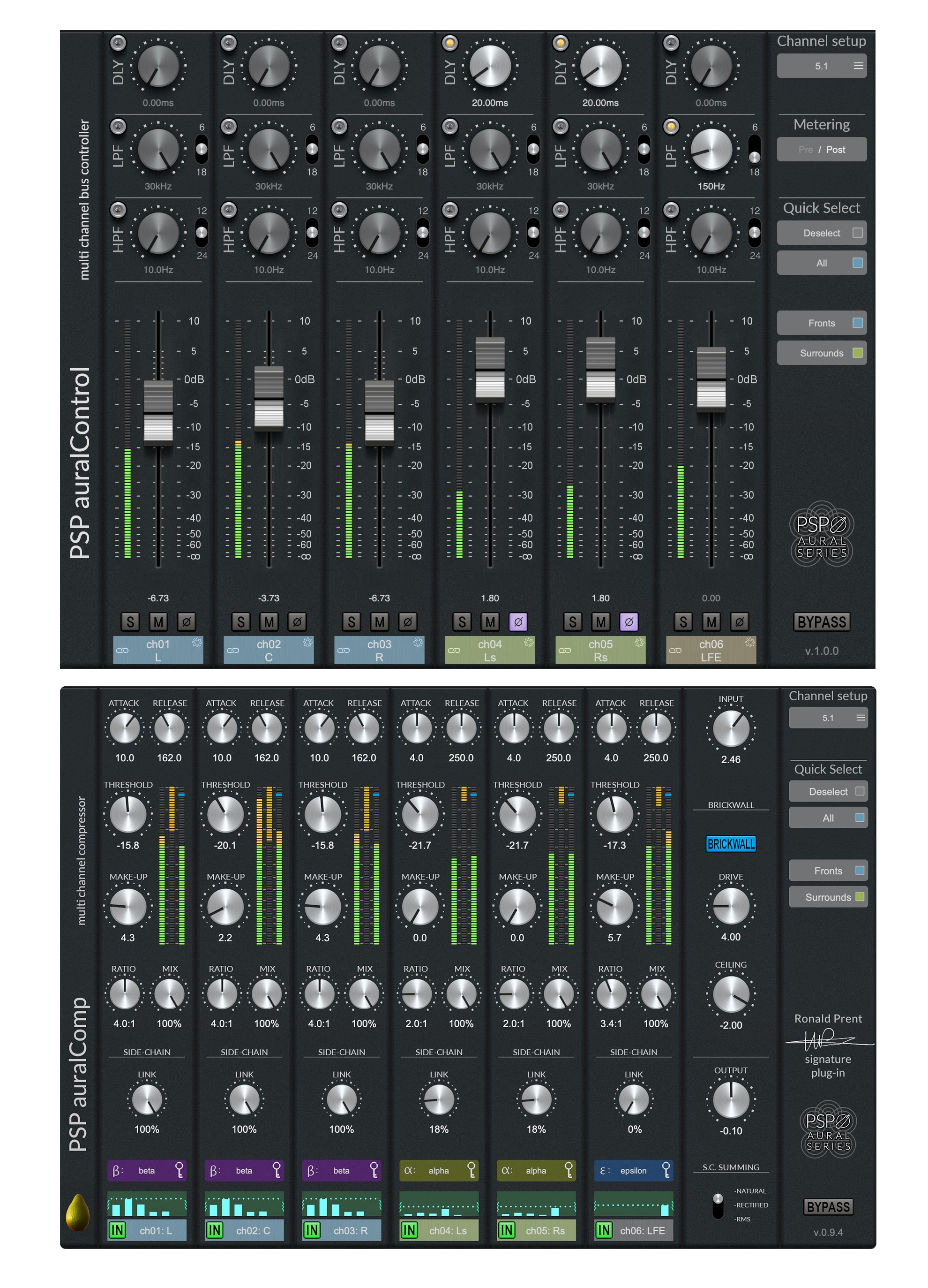 PSP auralBundle: Plugin Bundle