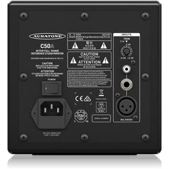 Auratone Monitor Speakers Black Auratone C50A Active 30 Watt Full Range Reference Studio Monitor - Single