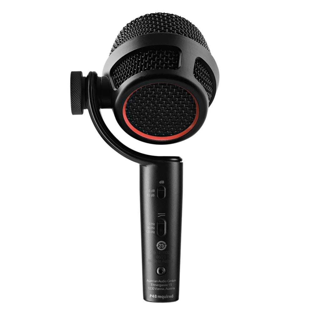 austrian audio dynamic microphones black austrian audio od5 active dynamic instrument microphone