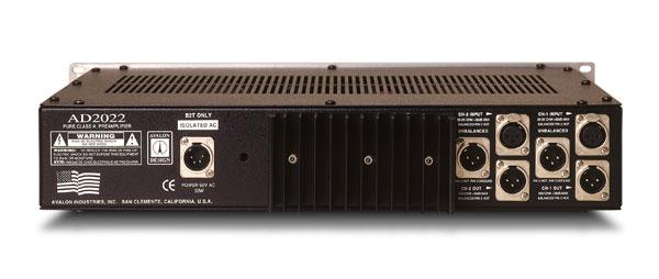 avalon design pre amps avalon ad2022 preamp