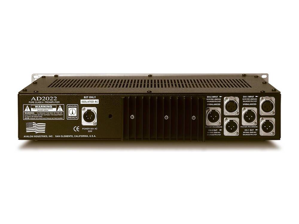 avalon design pre amps avalon ad2022 preamp