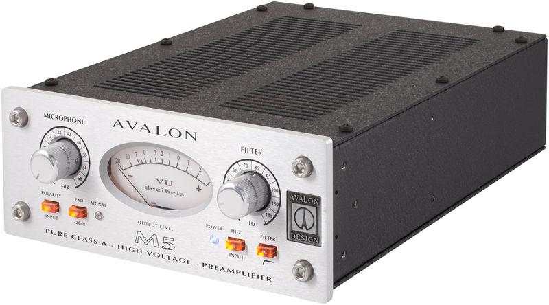 avalon design pre amps avalon m5 mono black