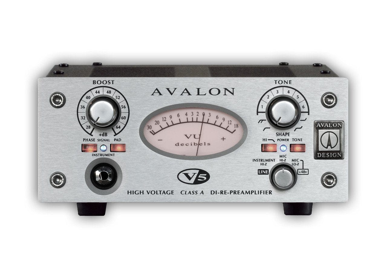 avalon design pre amps avalon v5 silver
