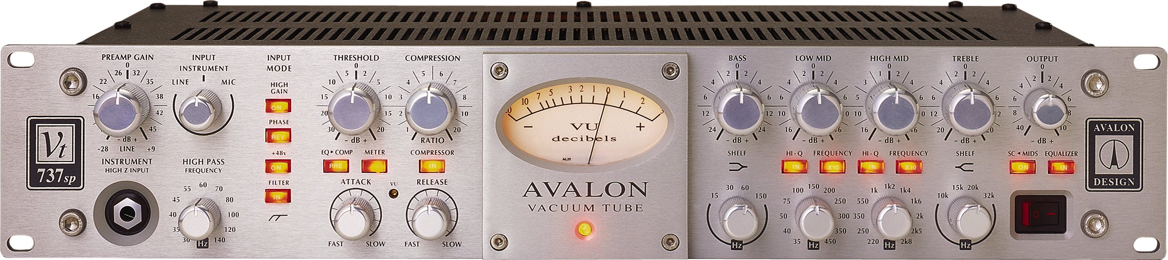 avalon design pre amps avalon vt-737sp