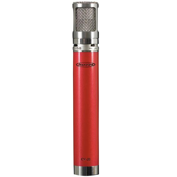 avantone pro condenser microphones avantone pro cv-28 small-capsule tube condenser microphone