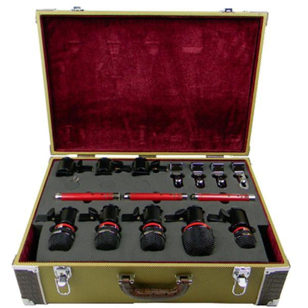 avantone pro drumkit microphones avantone pro cdmk-8 8-microphone drumkit microphone