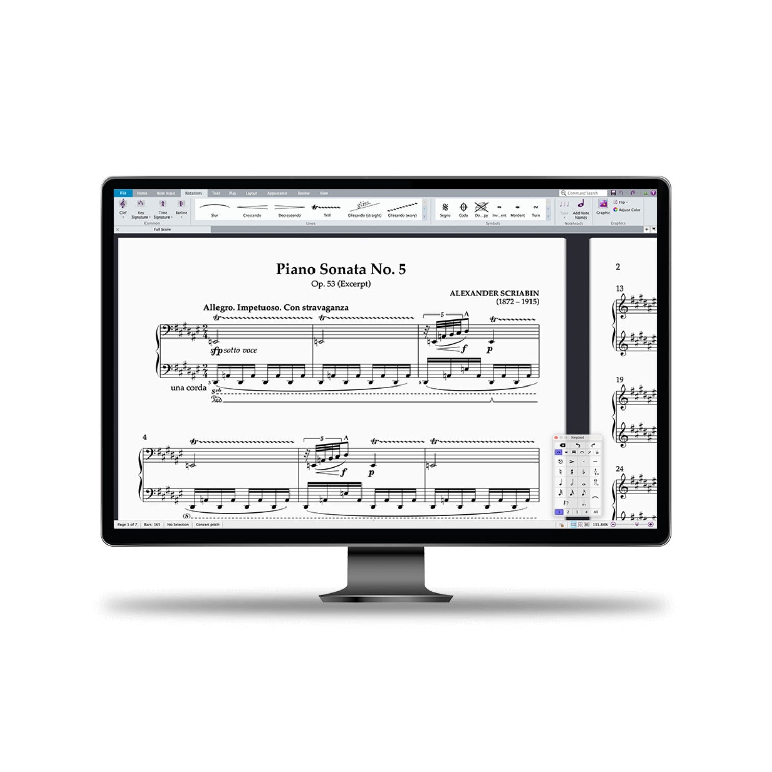 AVID Music Notation Software Sibelius Artist Perpetual License with 1 Year Upgrade & Subscription
