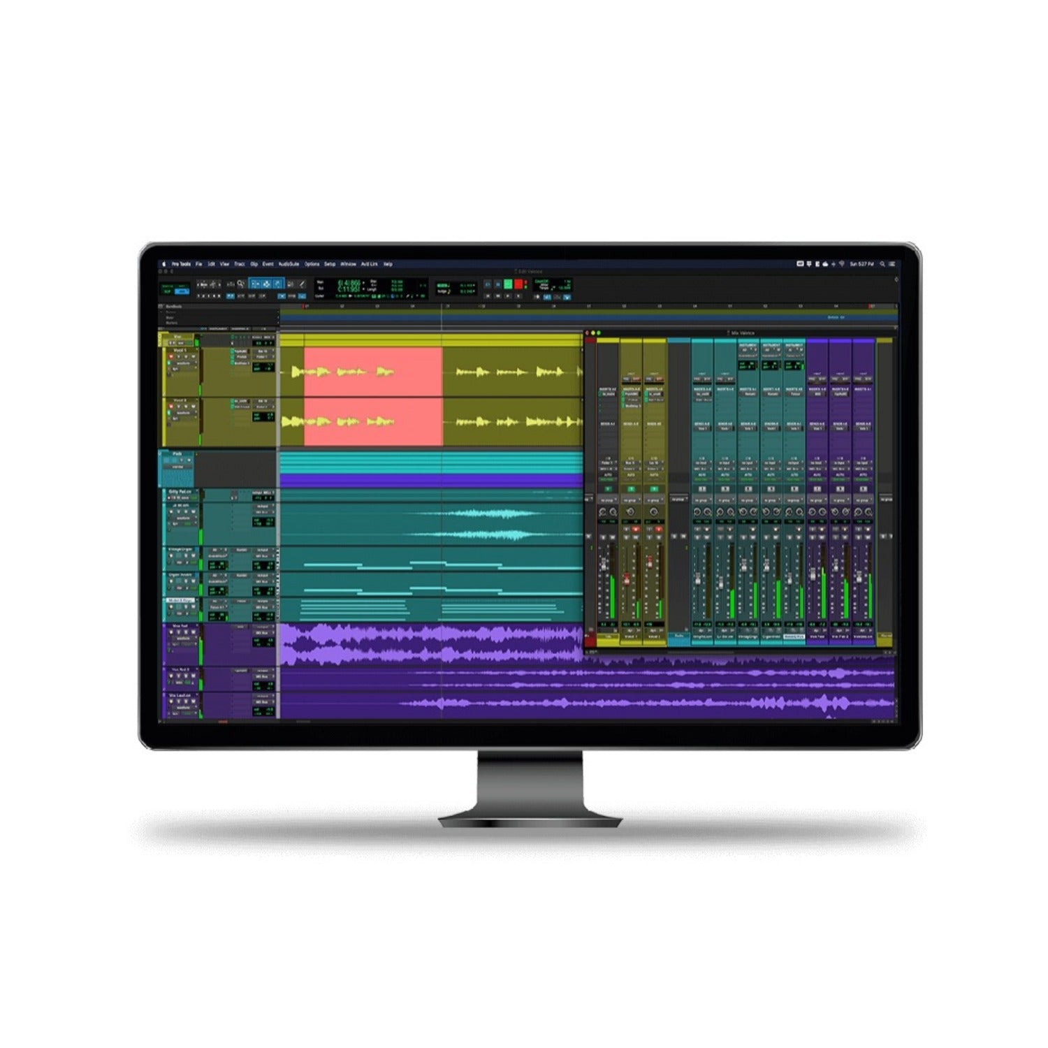 AVID - Pro Tools DAW Software Avid Pro Tools Studio 1 Year Subscription for Educational Students & Teachers – Professional Audio Software & Plugin