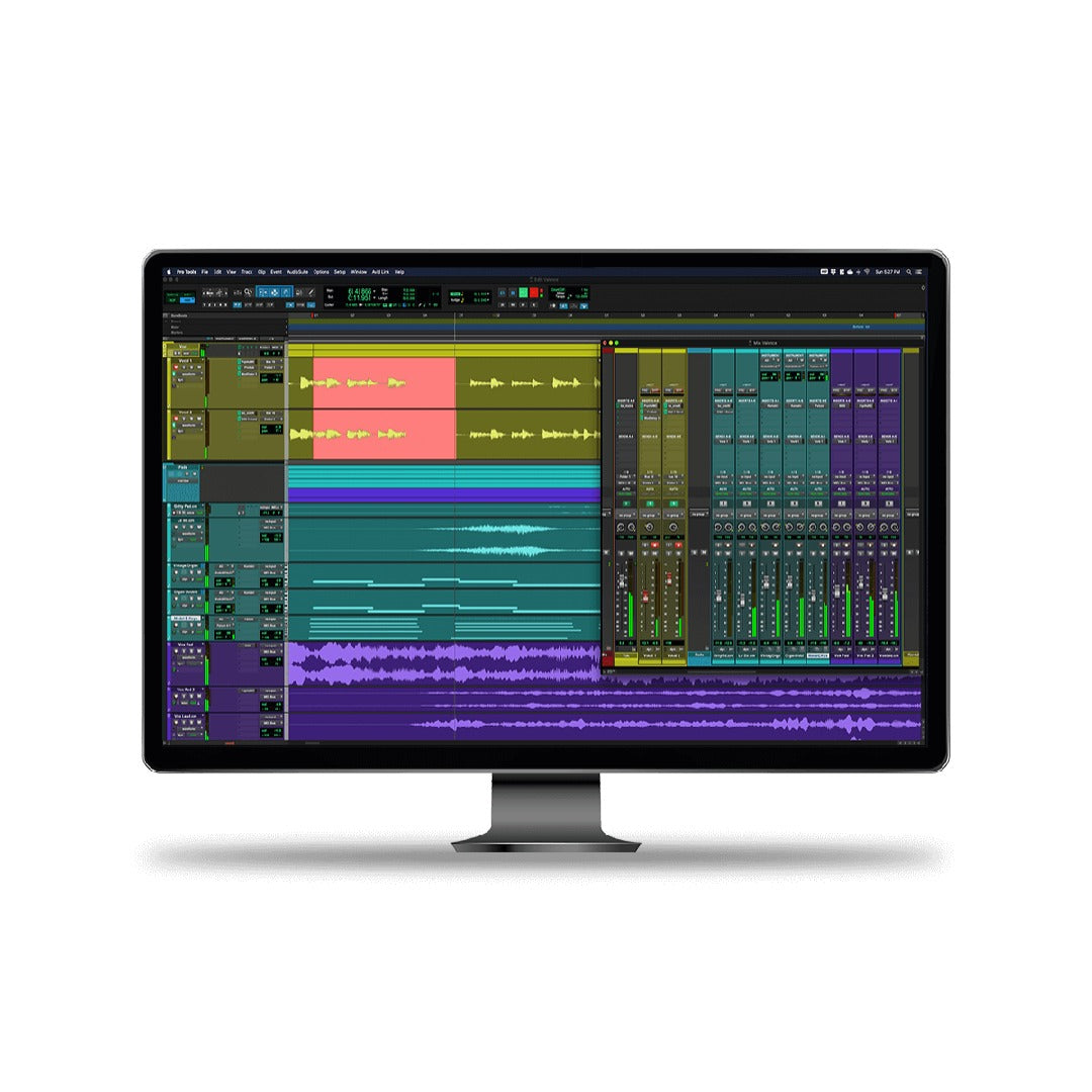AVID - Pro Tools DAW Software Avid Pro Tools Studio Perpetual Upgrade for Educational Students & Teachers – Professional Audio Software & Plugin