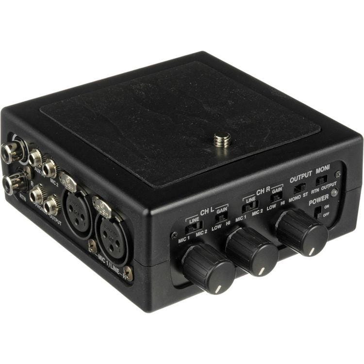 azden analog mixers azden fmx-dslr portable audio mixer for digital slr camera