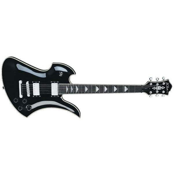 b.c. rich electric guitars bc rich master piece m-bird onyx electric guitar