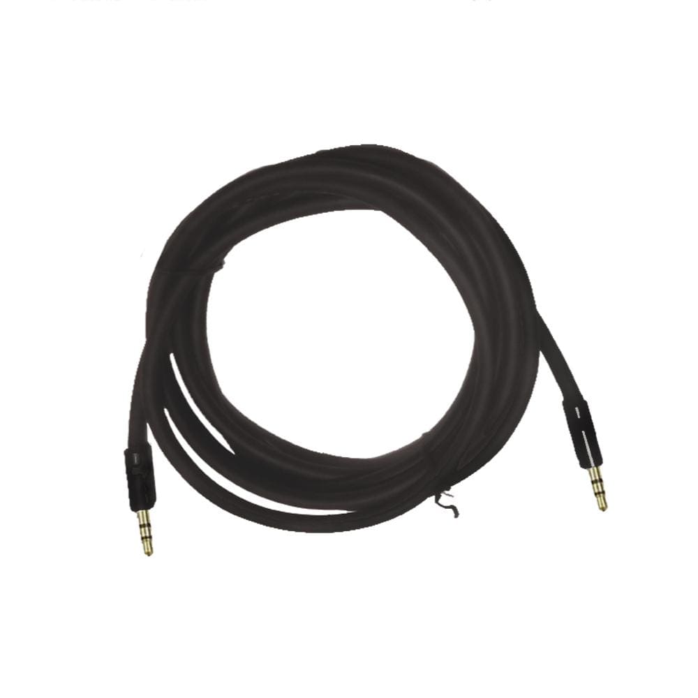 bajaao cables and connectors bajaao black aux cable - 2 meters