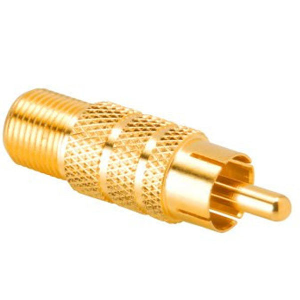 bajaao cables and connectors bajaao gold f female to rca male adapter