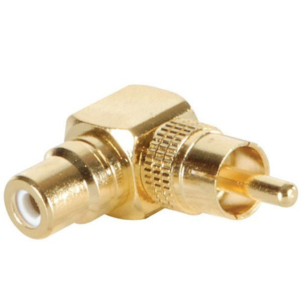 bajaao cables and connectors bajaao gold rca right angle adapter short