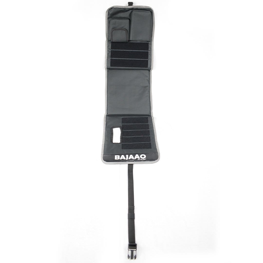 bajaao cajon accessories bajaao cajon saddle with padded seat and pocket - black