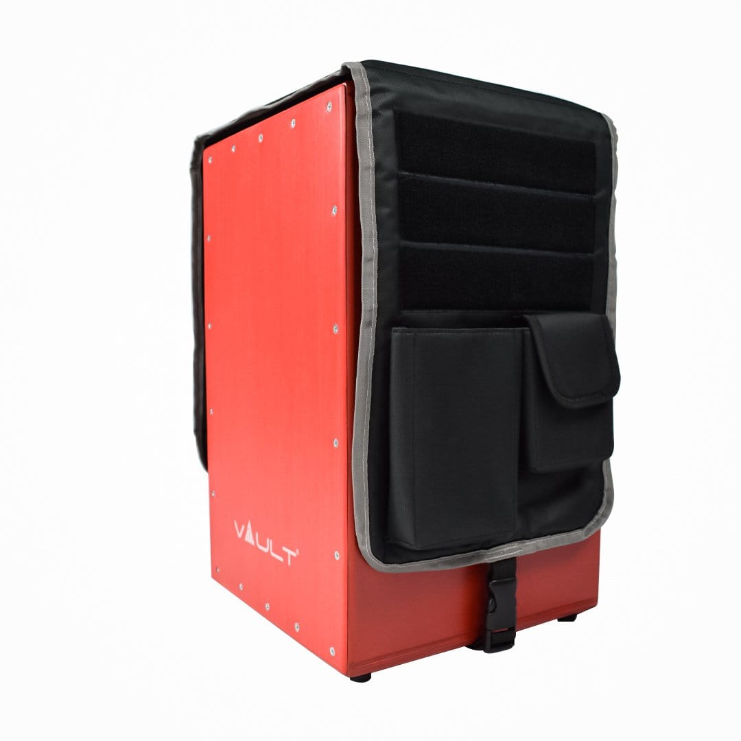 bajaao cajon accessories bajaao cajon saddle with padded seat and pocket - black