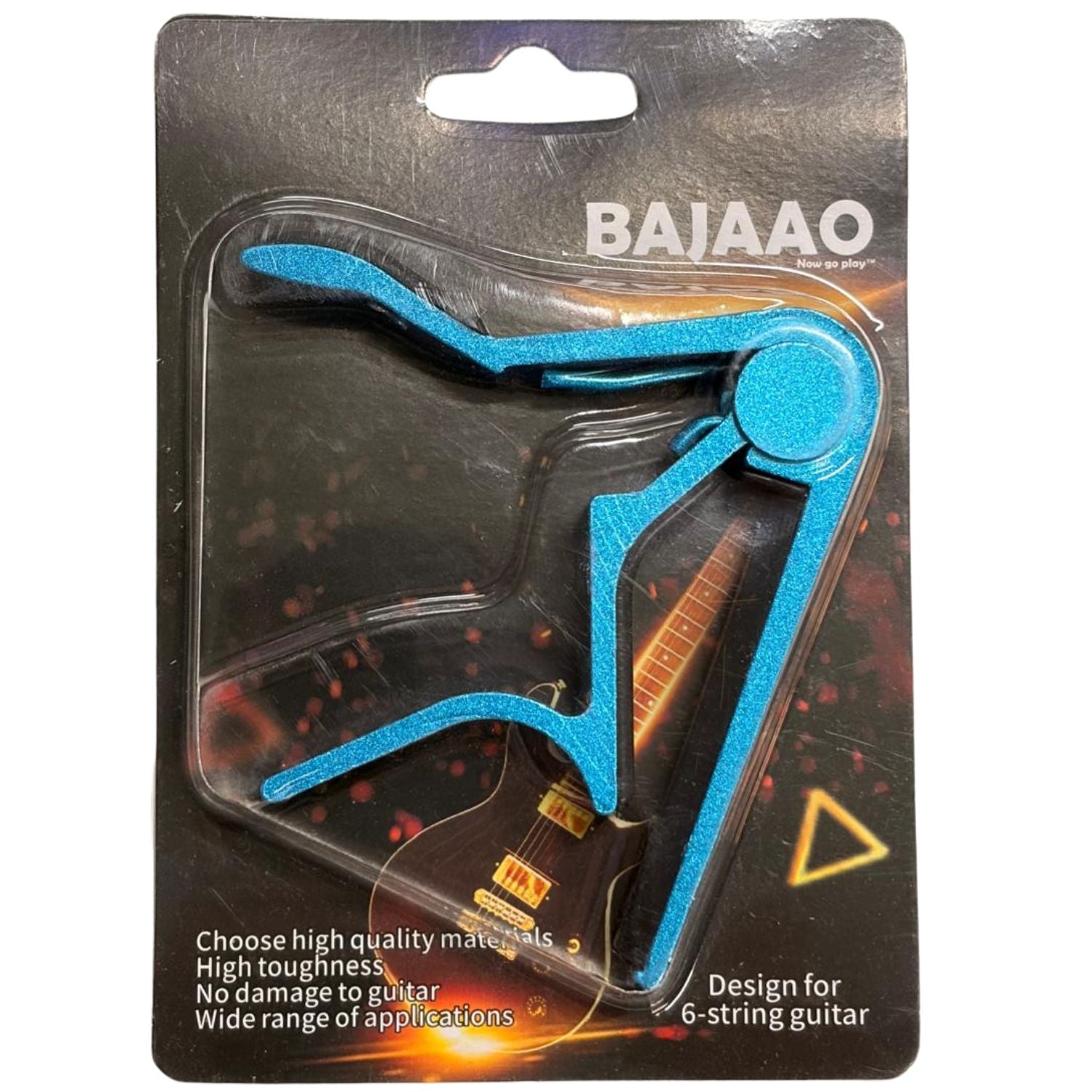 Bajaao Capos Bajaao Metal Capo For Guitar, Ukulele, Mandolin & Banjo #color_blue