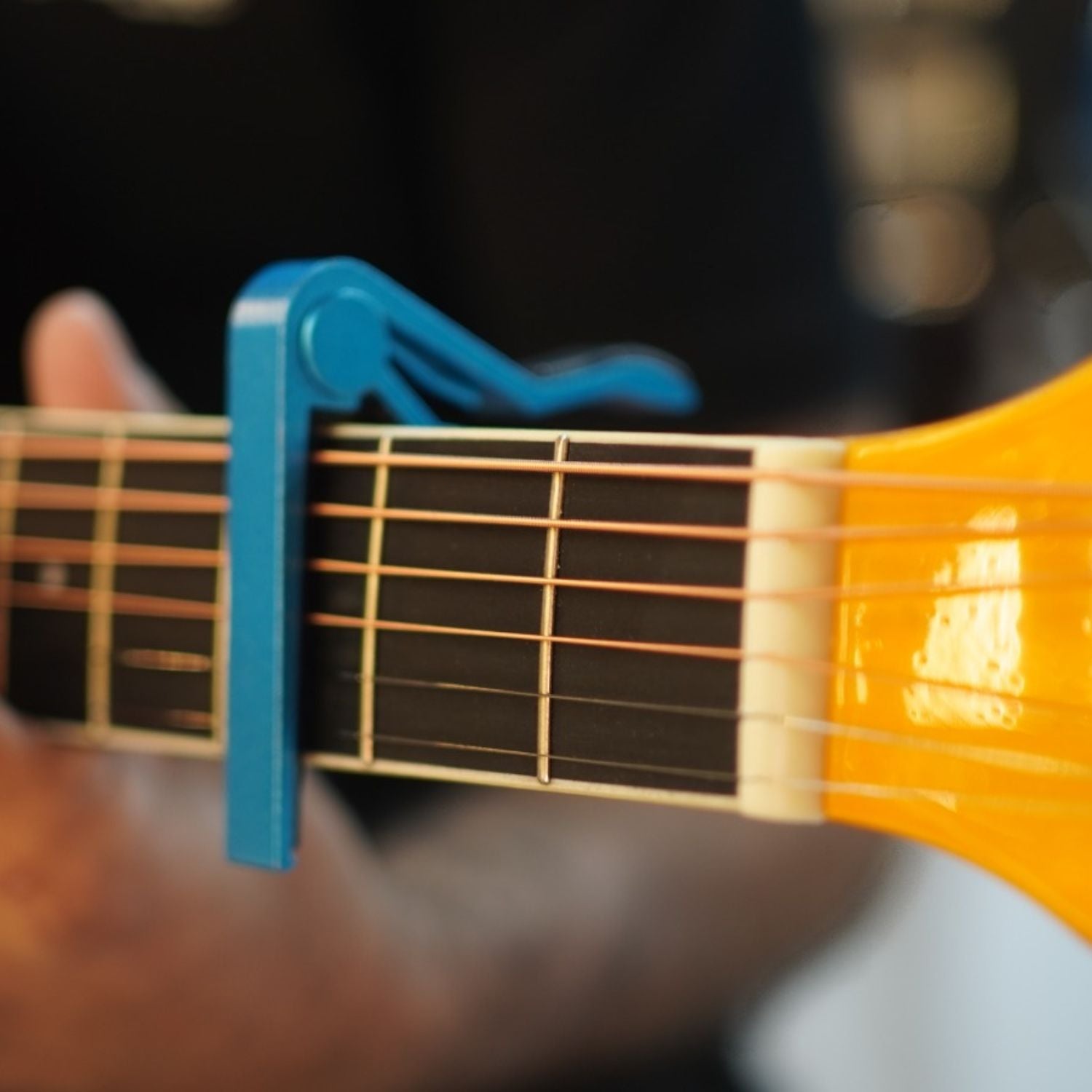 Bajaao Capos Bajaao Metal Capo For Guitar, Ukulele, Mandolin & Banjo #color_blue