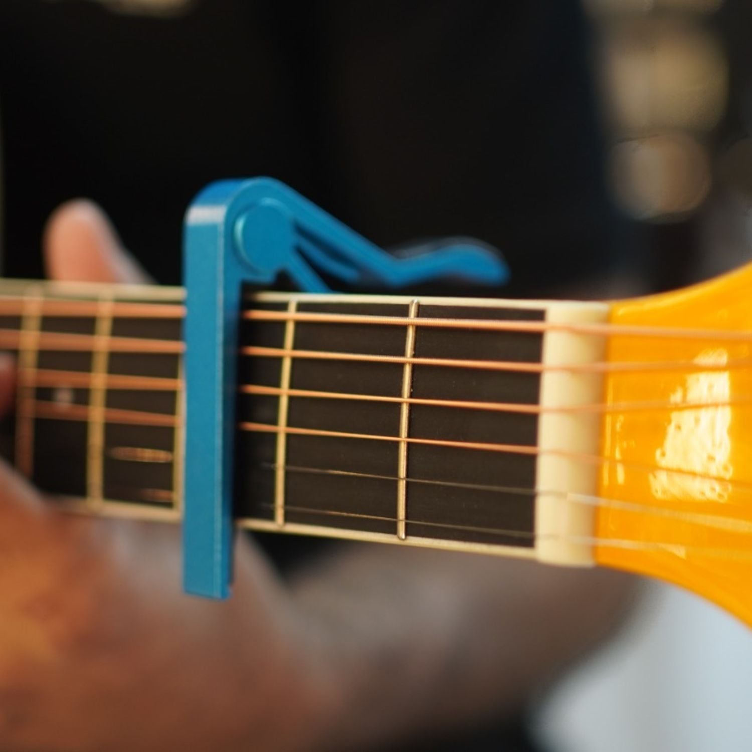 Bajaao Capos Bajaao Metal Capo For Guitar, Ukulele, Mandolin & Banjo #color_blue