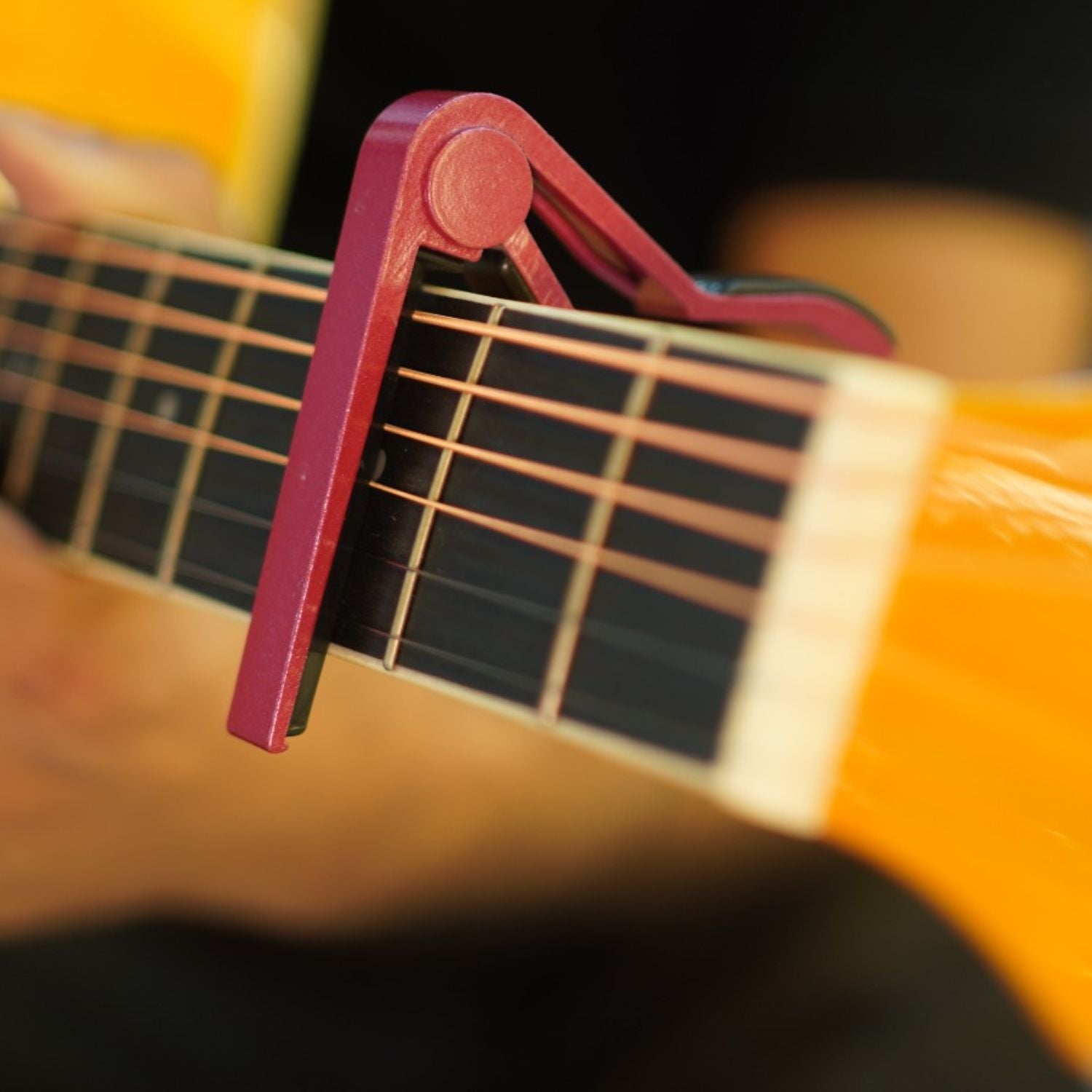 Bajaao Capos Bajaao Metal Capo For Guitar, Ukulele, Mandolin & Banjo #color_pink