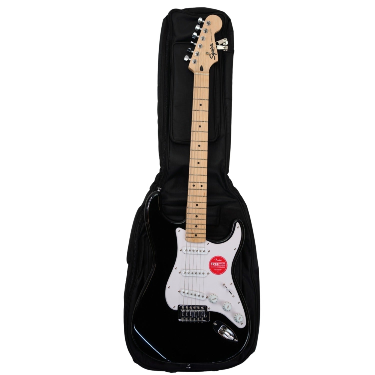 Bajaao Electric Guitar Gigbags Black Bajaao Deluxe 12mm Electric Guitar Gigbag