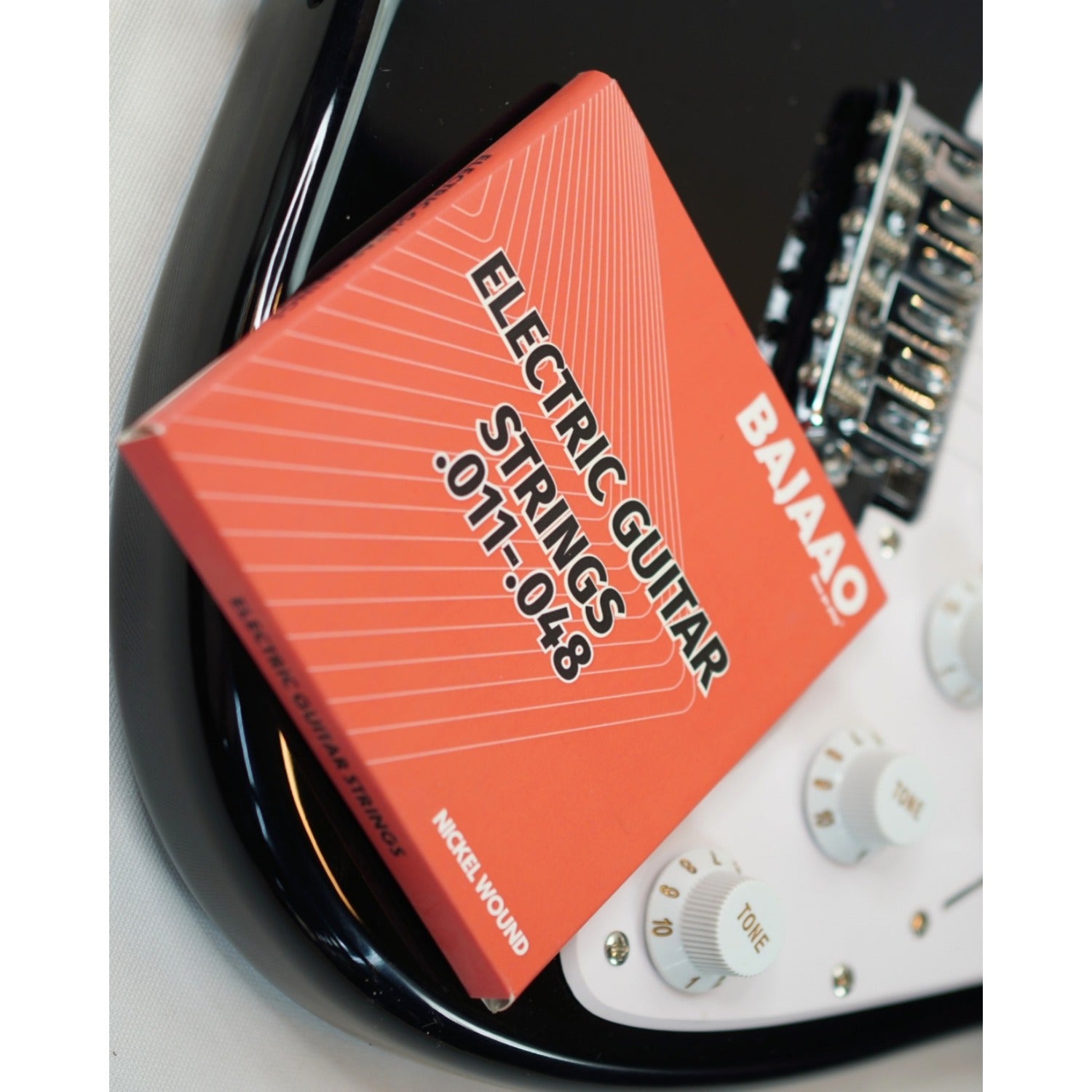 Bajaao Electric Guitar Strings Bajaao Nickel Wound Electric Guitar String Set