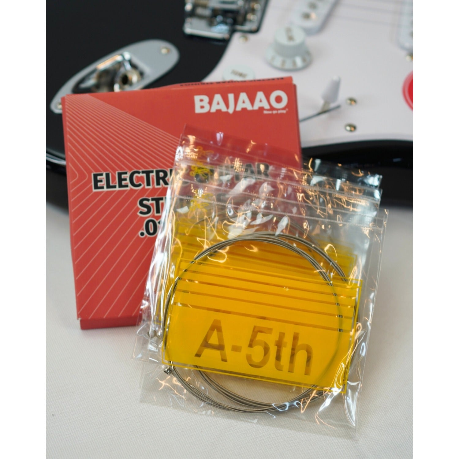 Bajaao Electric Guitar Strings Bajaao Nickel Wound Electric Guitar String Set