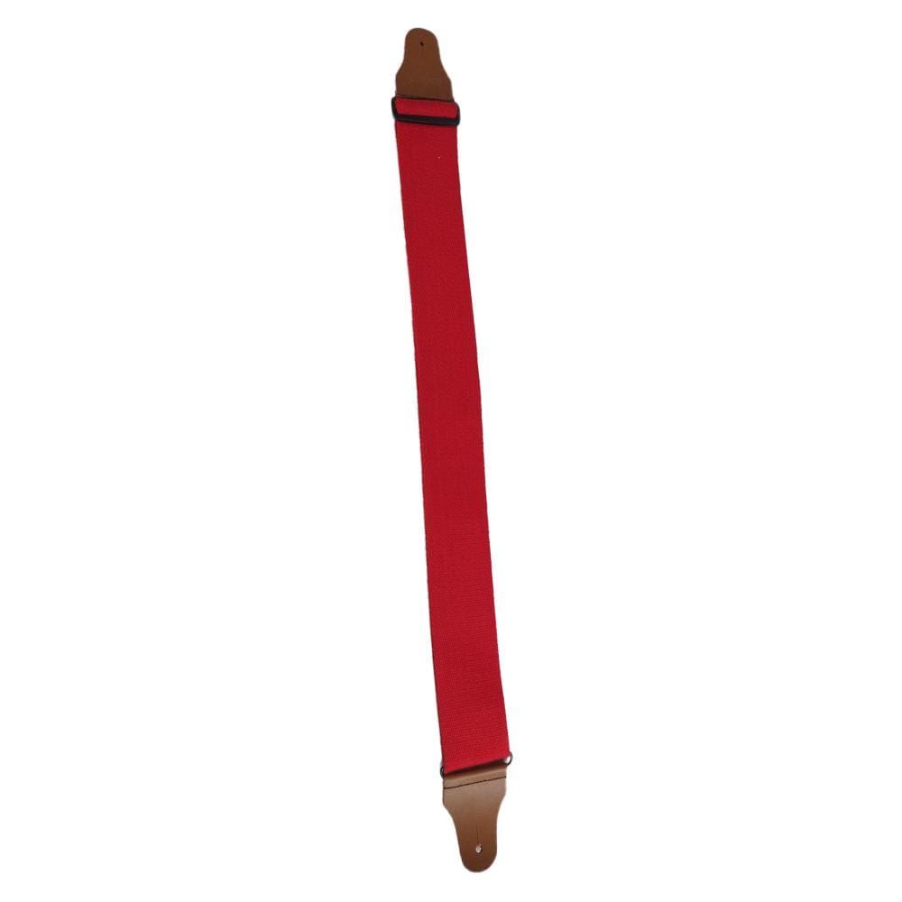 bajaao guitar straps bajaao 2.4-inch cotton guitar strap for electric / acoustic / bass guitar #color_red
