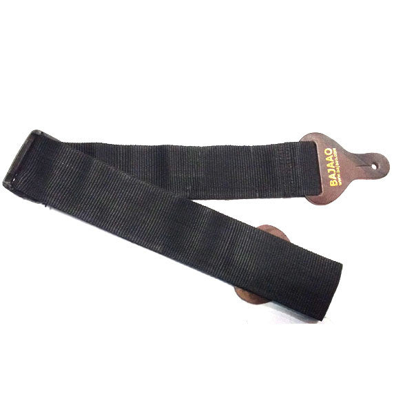 bajaao guitar straps black bajaao standard shoulder guitar strap 2inch nylon
