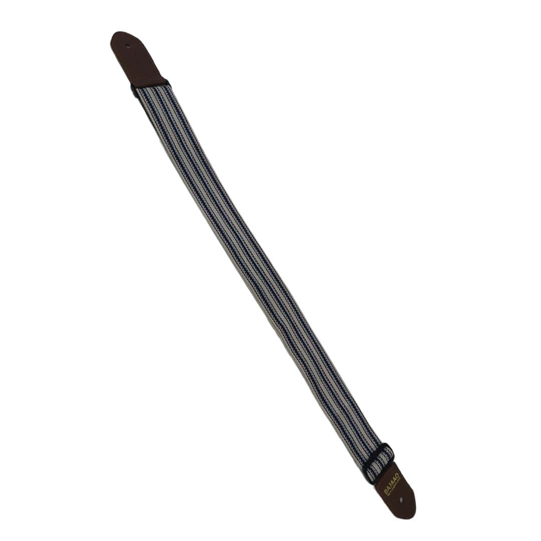 bajaao guitar straps brown bajaao 2-inch cotton guitar strap for electric / acoustic / bass guitar