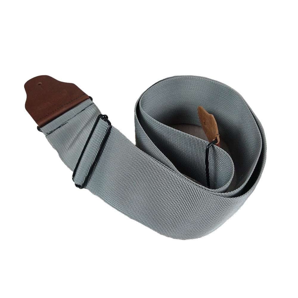 bajaao guitar straps grey bajaao 3-inch nylon guitar strap for ukulele /electric /acoustic /bass guitar #color_grey