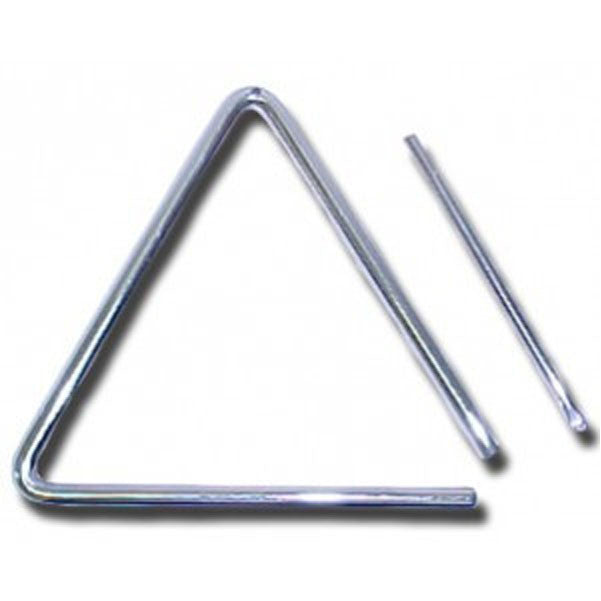 bajaao hand percussions bajaao 4inch triangle with beater