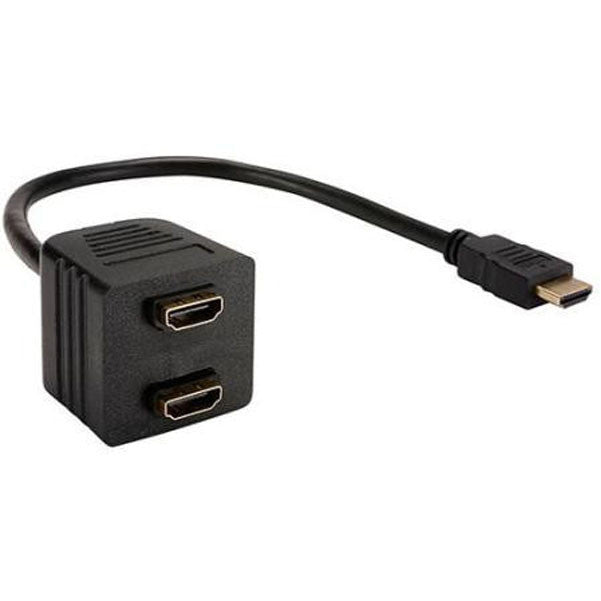 bajaao hdmi adapters bajaao hdmi male to 2 hdmi female passive splitter 10inch