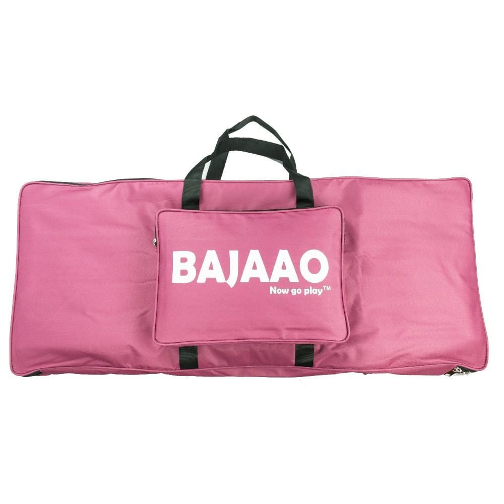 bajaao keyboard gigbags maroon bajaao 61-key keyboard gig bag - 5mm #color_maroon