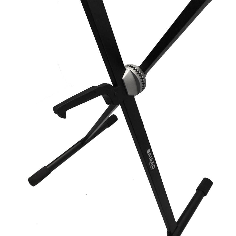 bajaao keyboard stands bajaao sxks-01 single braced x-adjustable keyboard stand