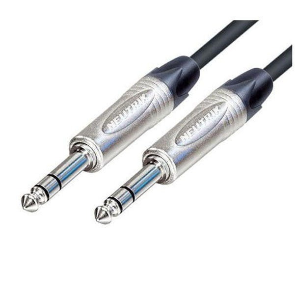 bajaao patch cables bajaao professional trs audio cable with neutrik connectors - 1.5m