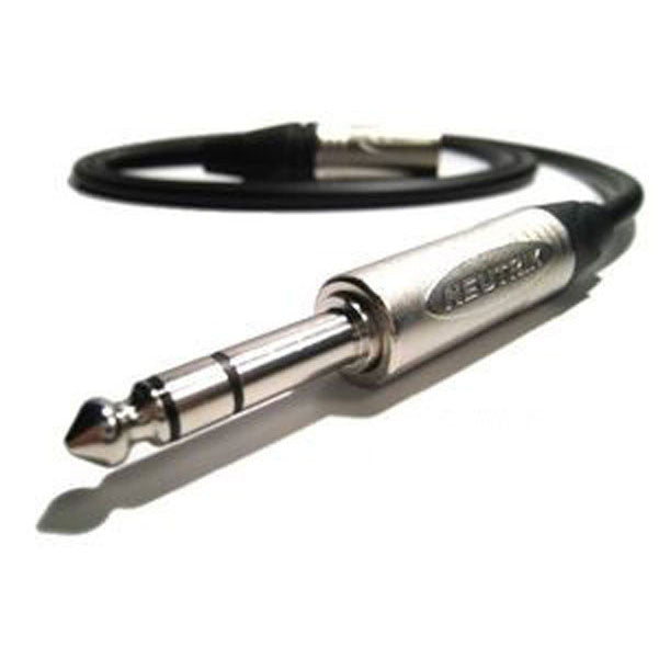 bajaao patch cables spectra cable with neutrik connectors xlr male to 1/4inch stereo male, 6m
