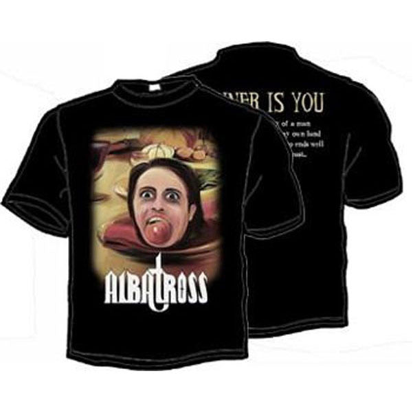 bajaao t shirts albatross dinner is you t-shirt m,l,xl,xxl