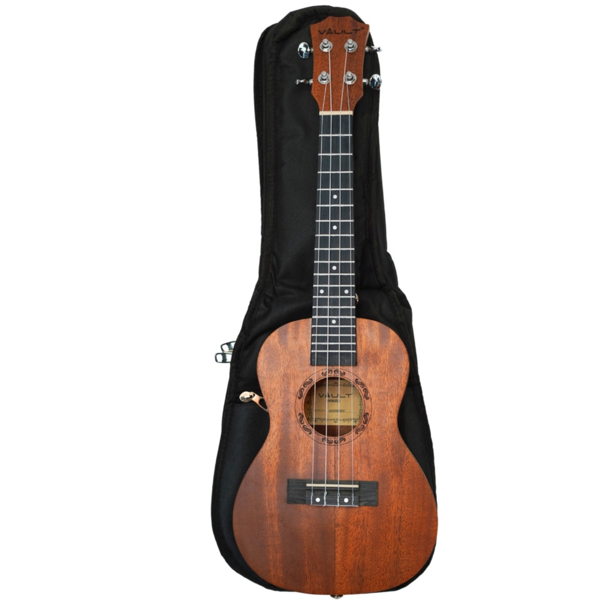 Bajaao Ukulele Gig Bags Bajaao UB-S Soprano Ukulele Padded Gig Bag Compatible With Vault, Kala, Martin Smith, Ashton & Mahalo - 5MM Padding