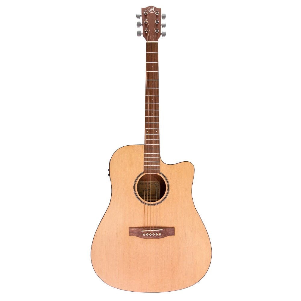 bamboo acoustic guitars bamboo ga 41 spruce cutaway acoustic guitar with eq