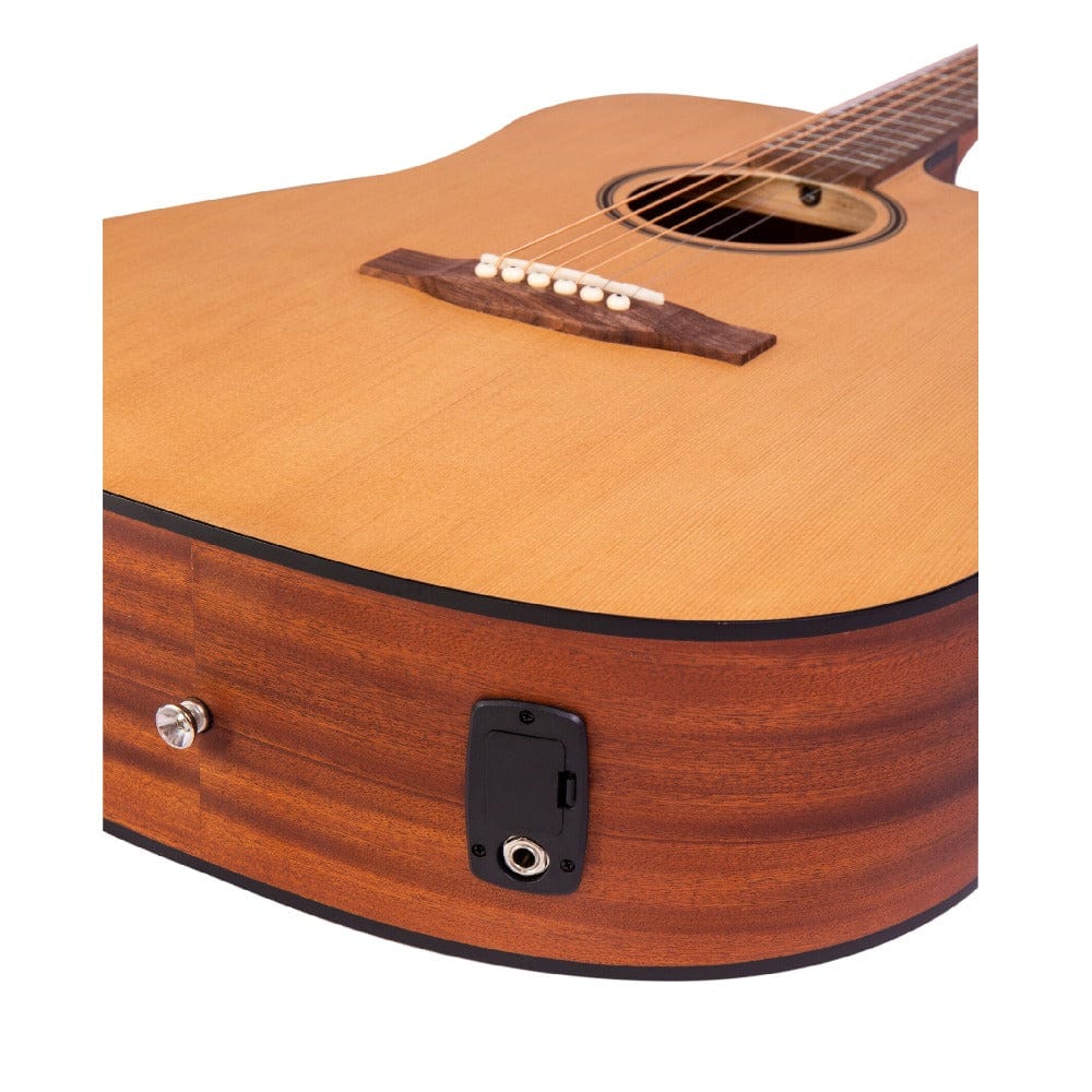 bamboo acoustic guitars bamboo ga 41 spruce cutaway acoustic guitar with eq