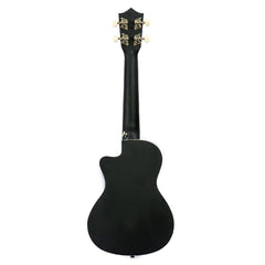 Bamboo Concert Ukuleles Bamboo New Generation Black Edition Series Concert Ukulele with Gig Bag