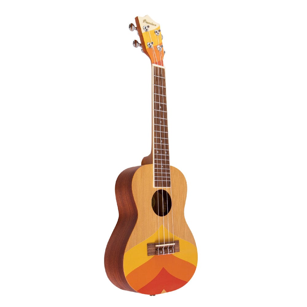 bamboo concert ukuleles bamboo new generation cali line series concert ukulele with gig bag