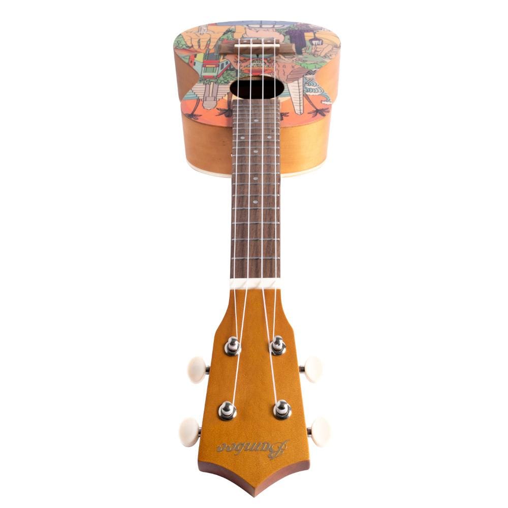 bamboo concert ukuleles bamboo new generation culture line series concert ukulele with gig bag