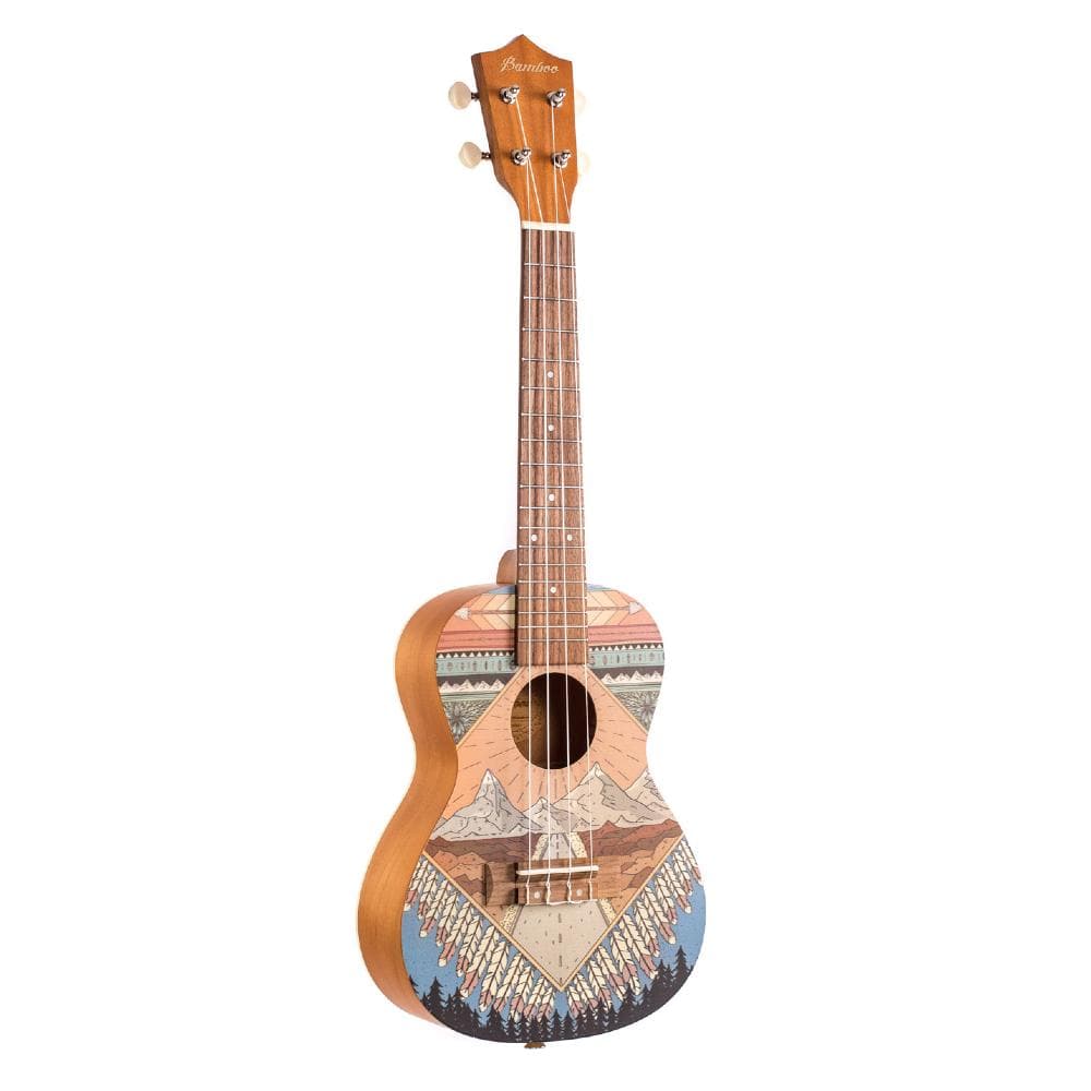 bamboo concert ukuleles bamboo new generation culture line series concert ukulele with gig bag #culture-line_patagonia