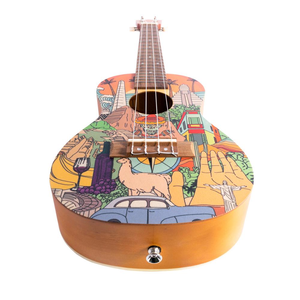 bamboo concert ukuleles bamboo new generation culture line series concert ukulele with gig bag