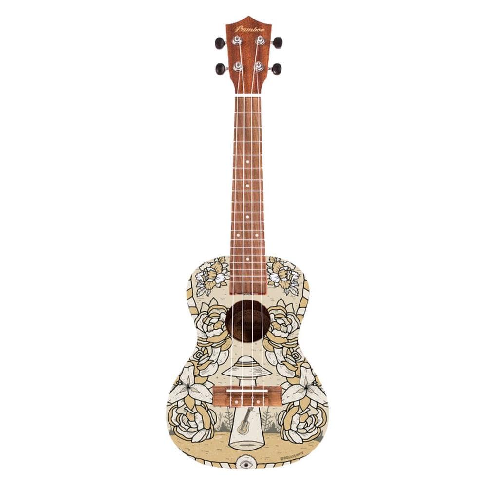 bamboo concert ukuleles terra bamboo new generation dreams line series concert ukulele with gig bag #dreams-line_terra