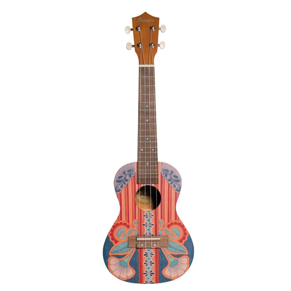 bamboo concert ukuleles vintage bamboo new generation dreams line series concert ukulele with gig bag #dreams-line_vintage
