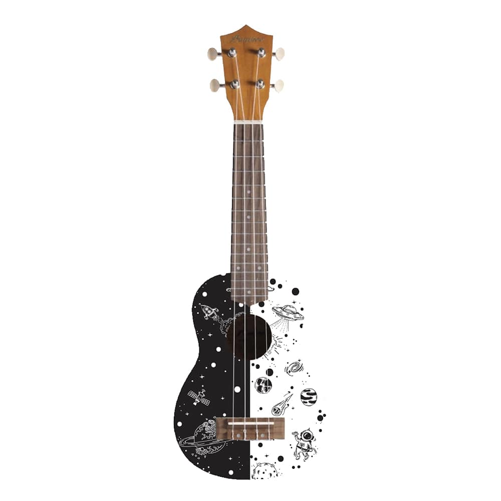 bamboo soprano ukuleles galactica bamboo new generation dreams line series soprano ukulele with gig bag #dreams-line_galactica
