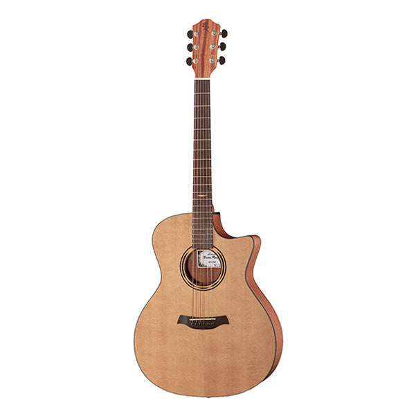 baton rouge acoustic guitars baton rouge ar11c/gac cutaway acoustic guitar - natural open pore